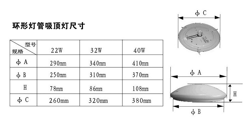 派镁德国际巨头生产灯管 超节能方便亚克力吸顶灯 全球专利22w