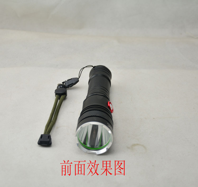 手电筒,五个档位照明可以满足各种环境需求,可安装在自行车上作为一盏