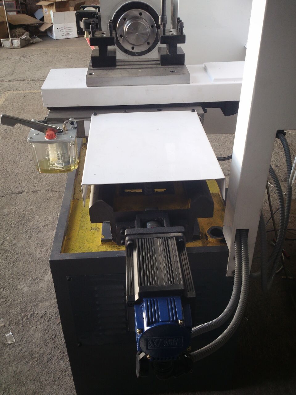 欧正机床0640 高精度硬轨数控仪表车床 小型半自动车床 气动