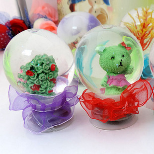 玻璃水球 水晶球 居家装饰品 工艺发光灯 义乌小商品2元批发