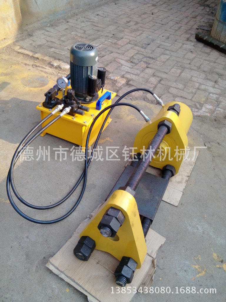 100t履带销拆装机履带拆销器挖机检修必备