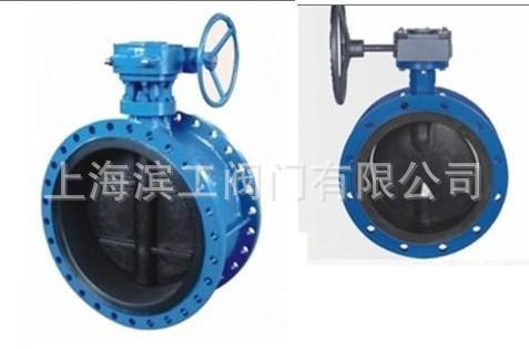 法兰衬胶涡轮蝶阀