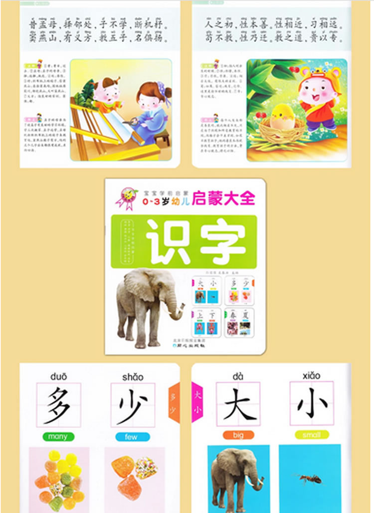 0-3岁幼儿启蒙全-拼音 0-3岁幼儿启蒙全-识字 0-3岁