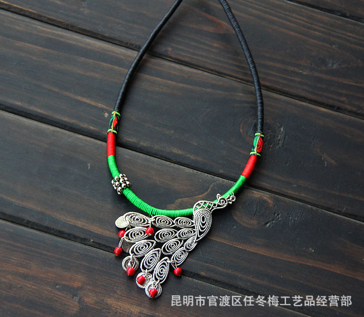 孔雀公主特色项链