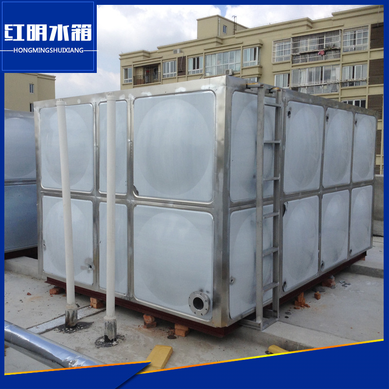 厂家来样加工 不锈钢电加热水箱 大型方形保温水箱 工业方形水箱