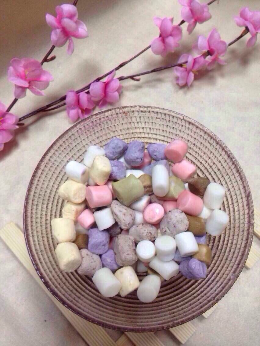 七彩芋圆 酒店,甜品店配料批发 纯天然冷冻食品