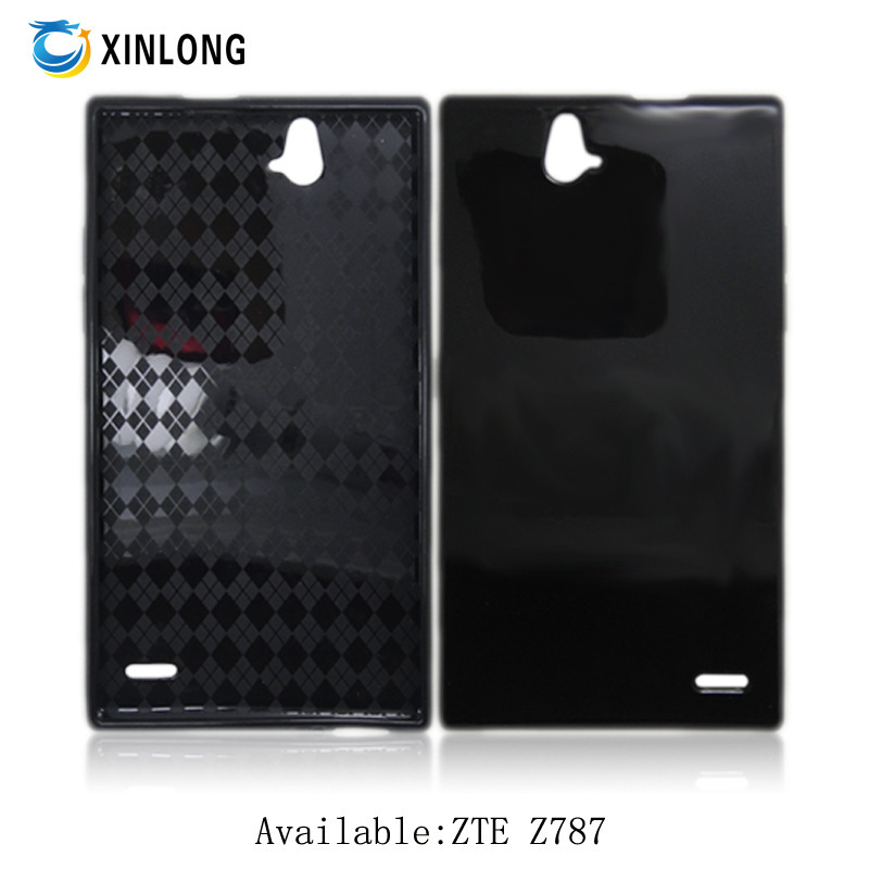 全新欧美,中兴,ZTE,Z787,清水套TPU,内菱形外光面,手机壳,保护套