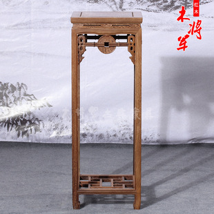 中式花架实木