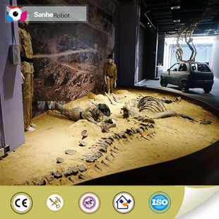 仿真恐龙 自贡恐龙博物馆展览 化石挖掘考古 儿童互动娱乐