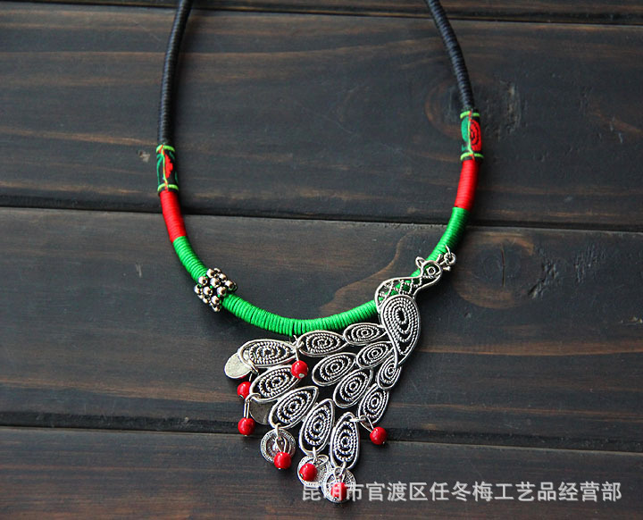 孔雀公主特色项链