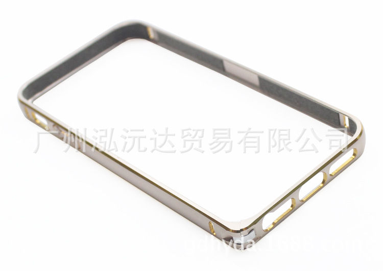 苹果6手机铝合金保护边框 iphone6plus手机合金外壳 镀金保护框
