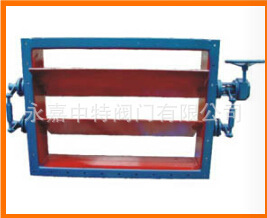 手动矩形多叶蝶阀