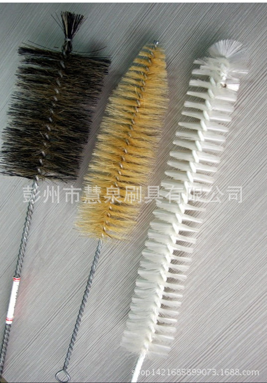 管刷瓶刷厂家生产种类齐全的清洗刷猪鬃尼龙管刷瓶刷