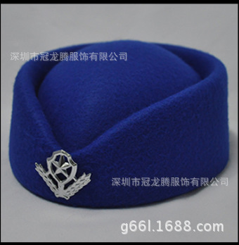 厂家直销空姐帽职业礼仪帽促销帽女士帽质优价廉