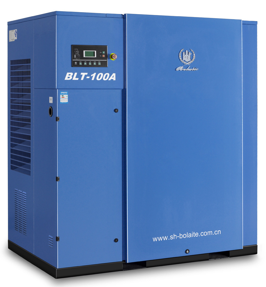 供应75kw博莱特螺杆式空压机blt-100a/w 大型空压机 上海空压机