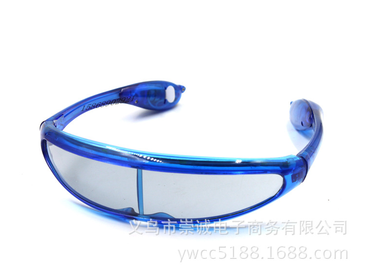 太空眼镜蓝色