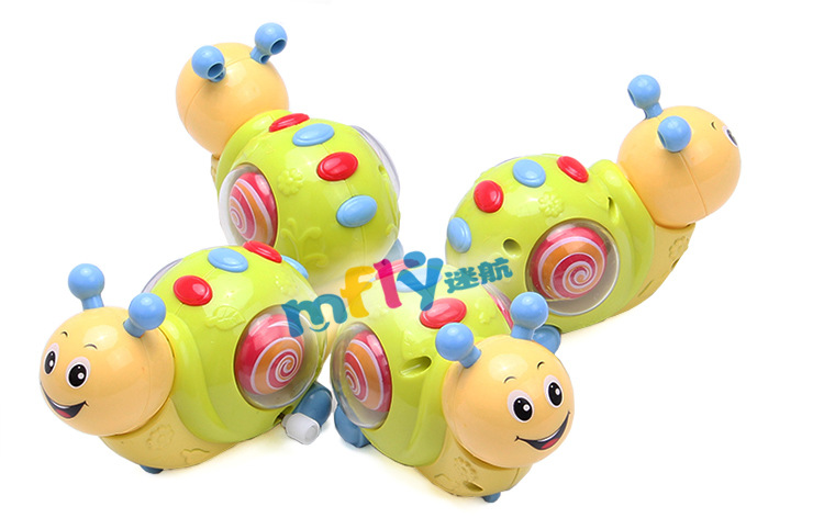 汇乐泓智转转小蜗牛动物玩具小车儿童萌卡通形象玩具