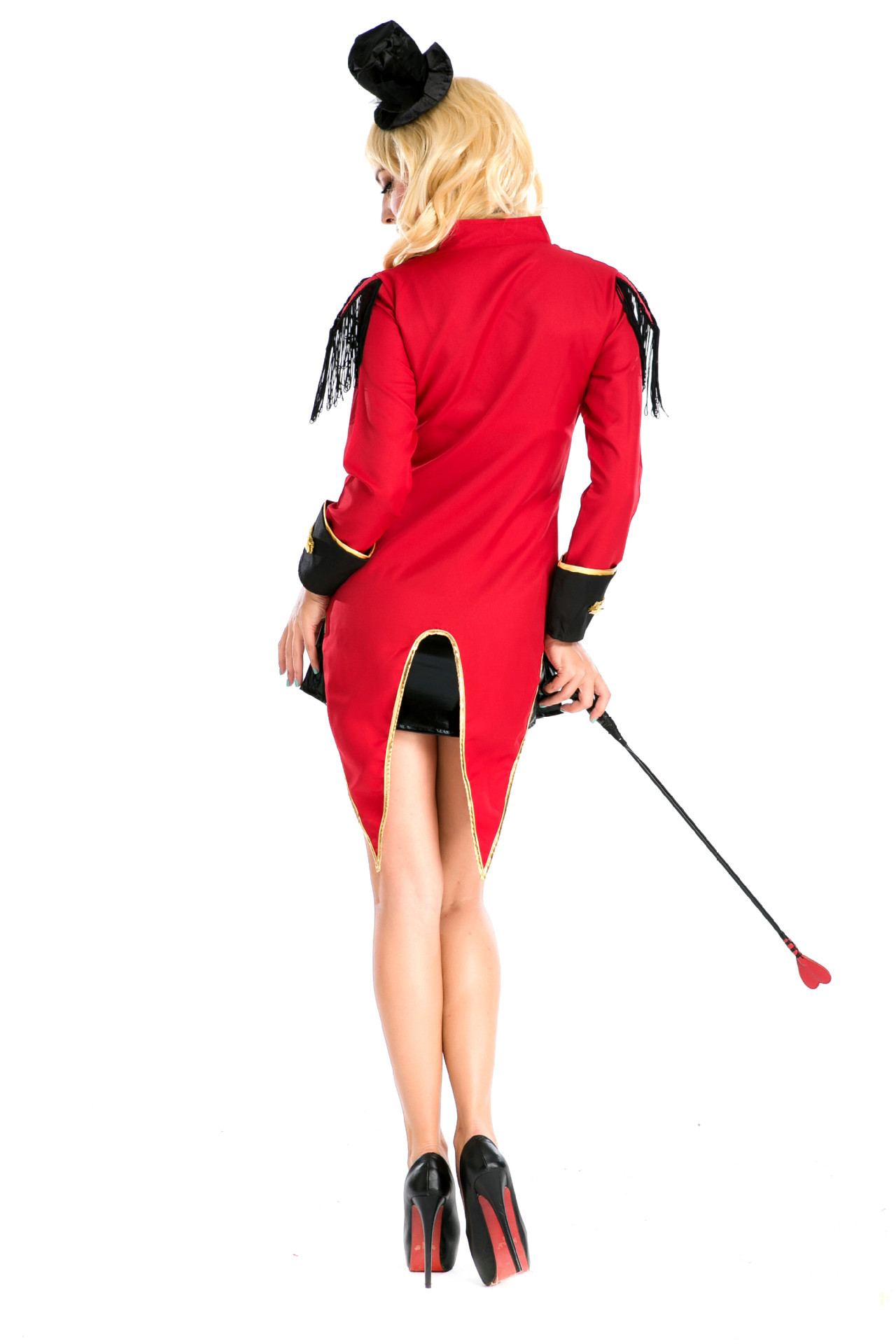 万圣节角色扮演服 ring master costume驯兽师服 女款燕尾舞台服