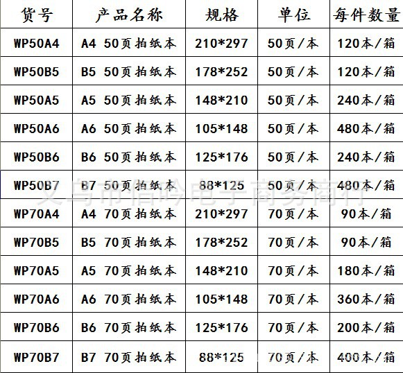 青联纸品a4 a5 b6各型号 50张笔记本便笺草稿簿文教用具