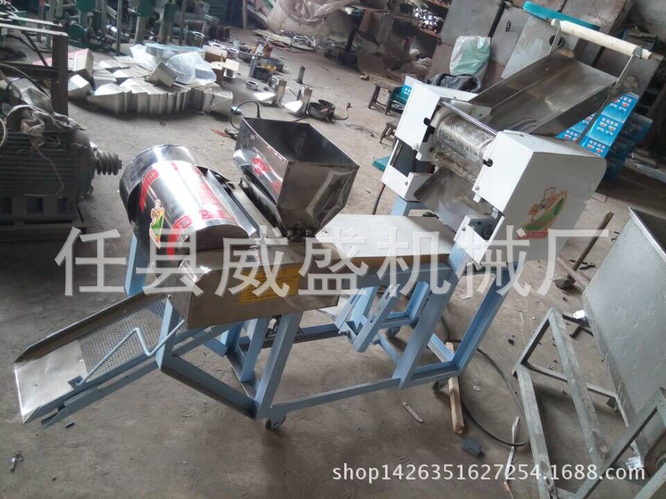 带减速机的江米条机2