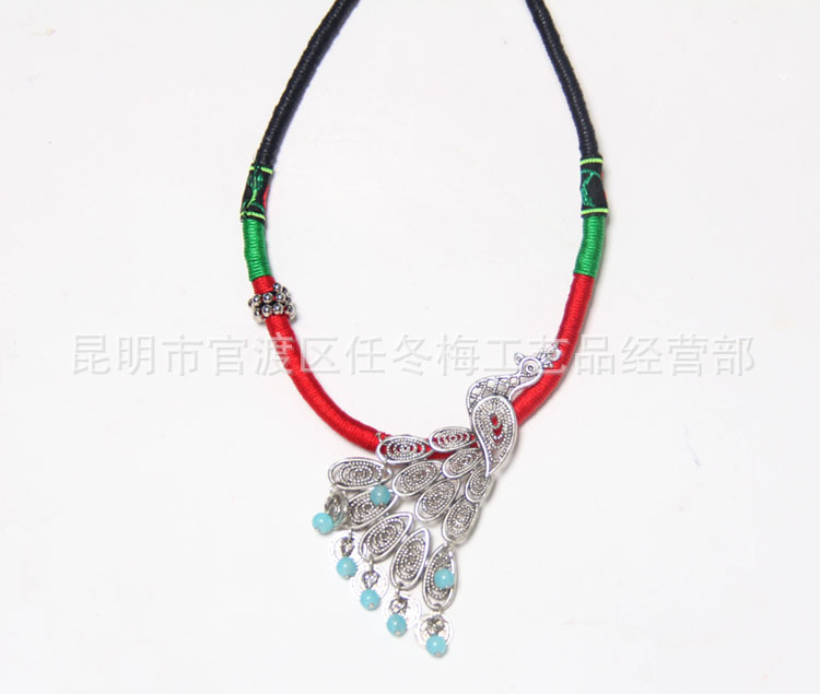蜡绳项链