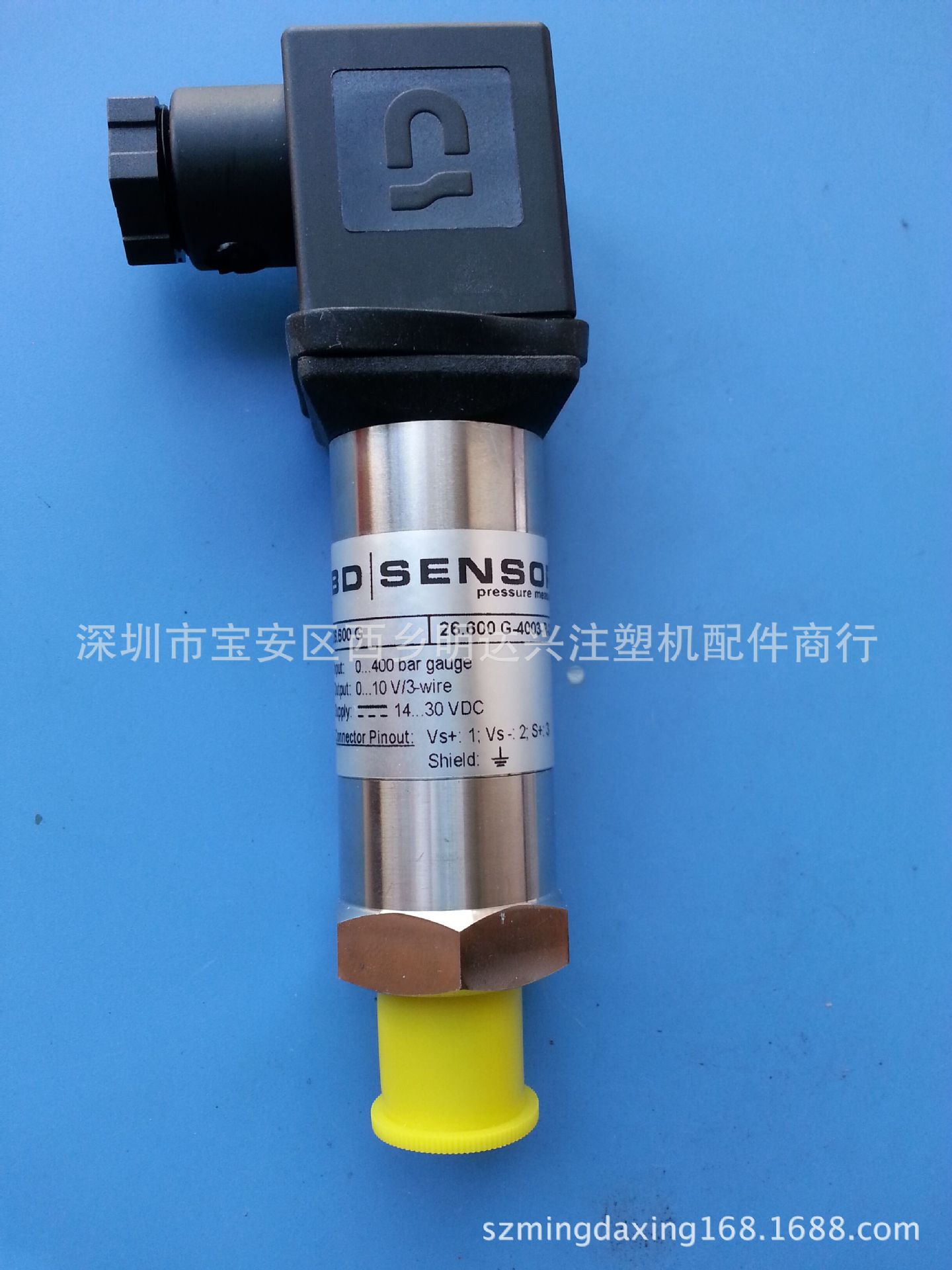 代理 供应注塑机德国原装bd sensors液体压力传感器26.600g