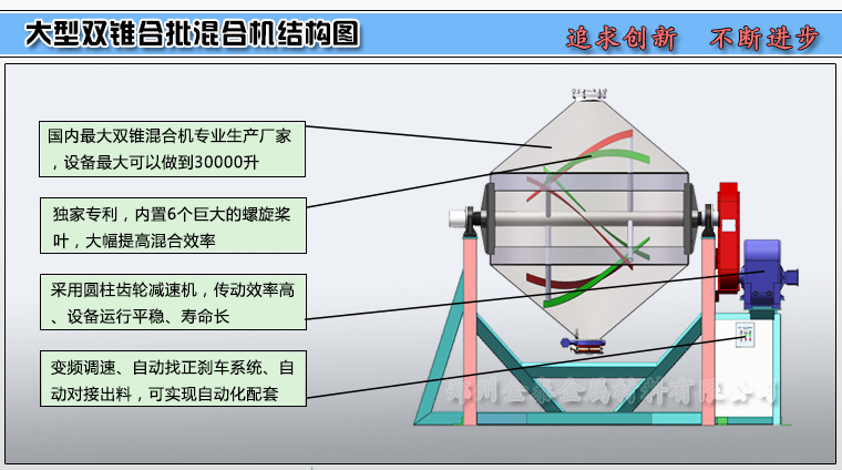 金泰三维圆筒不锈钢混合机低粘度液体物料全新立式电动干粉混料机