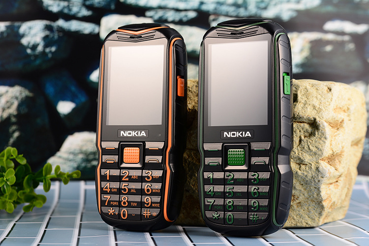 nokia/诺基亚直板手机路虎三防老人手机超长待机大字老年手机t600