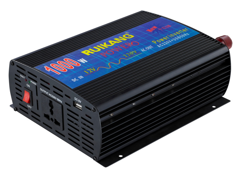 逆变器 修正波便携式1000w 12v/24v/48v转换220v车载逆变器