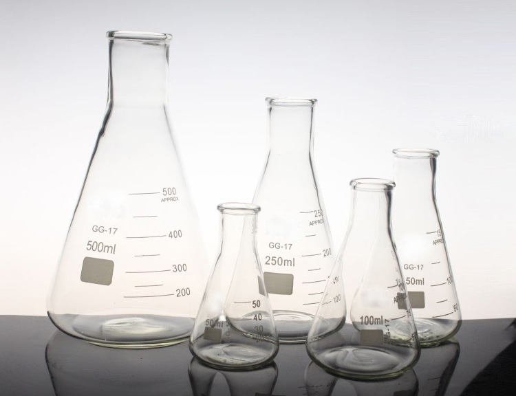 锥形瓶 玻璃三角烧瓶 直口锥形瓶 直口三角瓶 各种规格 实验耗材