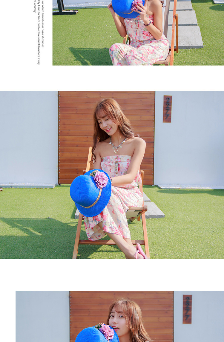 DG1689毛边大花朵草帽 (22)