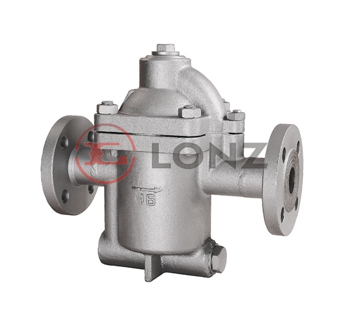 供应隆成钟型浮子(倒吊桶)式蒸汽疏水阀 疏水器 内置过滤网S