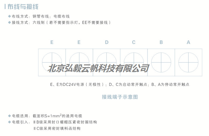 防爆紧急启动按钮(布线)