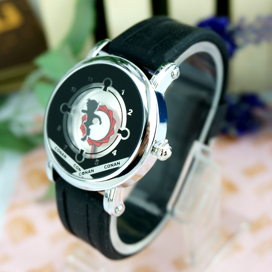 柯南动漫手表_合肥希友 名侦探柯南动漫手表柯