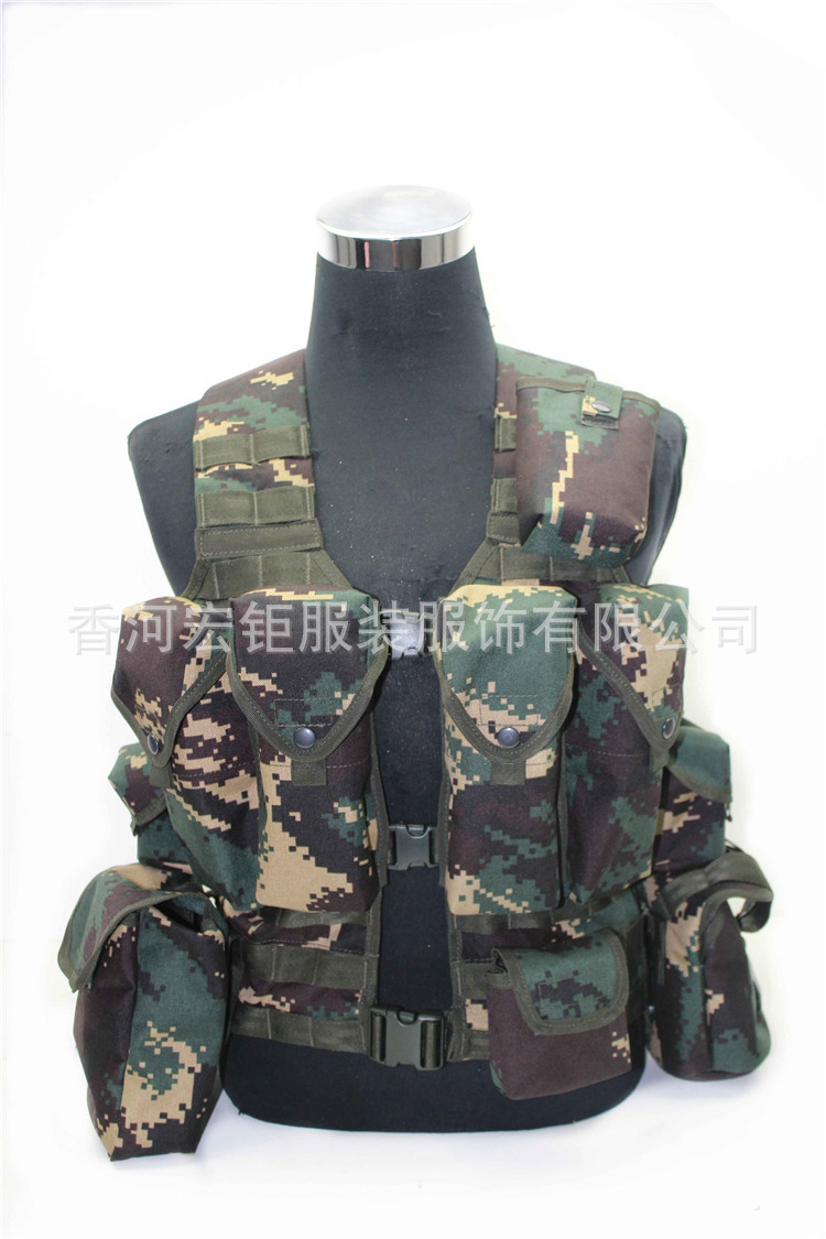特战单位专用特战迷彩06通用单兵战斗携行具战术背心