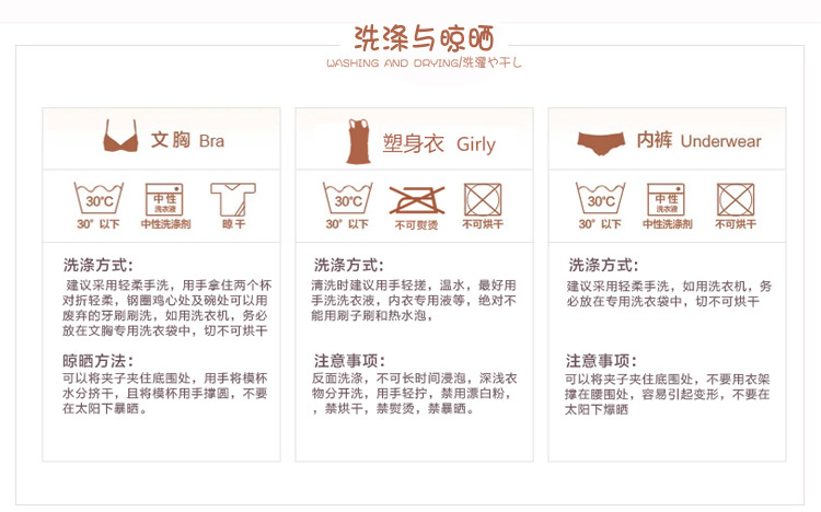 晾曬與洗滌