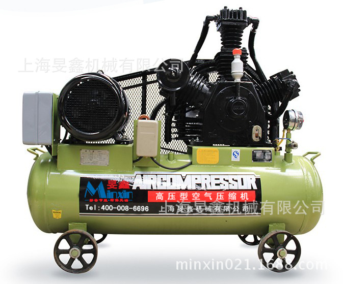 移动式高压空压机 风冷型活塞式中高压空压机30公斤空气压缩机