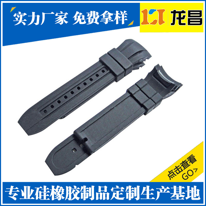 代工生产三门峡手表硅胶表带产品展示