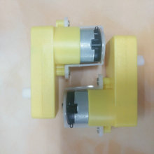 DC3-6V L型彎型單軸直流減速電機/TT馬達/強磁電機 減速箱 齒輪箱