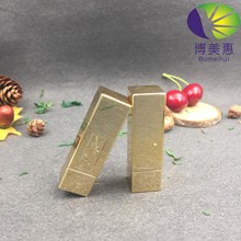 熱銷大牌同款1.3g啞光唇膏管 高檔金色方形口紅管 彩妝化妝品包材