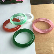 貓眼石多色手鐲 女士手飾飾品 女款 瑪瑙玉石 鐲子 批發