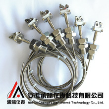 鎧裝熱電偶 WRNK-101熱處理專用K型不銹鋼熱電偶簡易式溫度傳感器