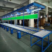 雙層滾筒輸送機 手推滾筒線 滾筒組裝線 物流倉庫運輸滾筒線