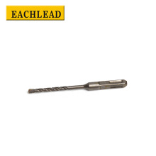標准件方柄6X160鑽頭開孔器 沖擊鑽頭表面噴砂 雙槽電錘鑽頭