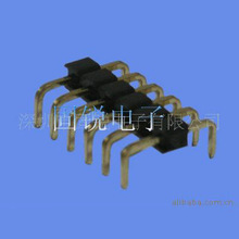 雙排排針 燈條燈板電能表接插件 1.27pcb板對板連接器 2*2pin排母