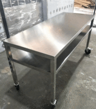 SUS304#不銹鋼工作台 不銹鋼操作台廠家批發推車工作台