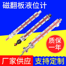 磁翻板液位計 防蝕耐溫耐壓頂裝側裝帶遠傳 磁性浮子液位計可定