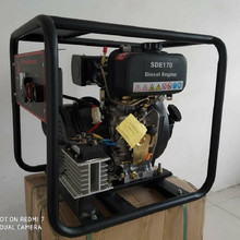 柴油300A發電帶電焊機一體機電啟動直流2kw電焊機野外發電電焊機