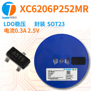 Teshile LDO XC6206P252MR 0.3A 2.5V SOT23 ԭSF؛