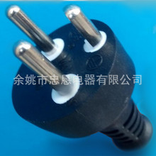 廠家直銷丹麥認證電源線丹麥插頭電源線品字尾延長線梅花尾電源線